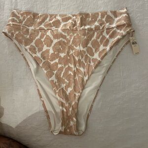 NWT aerie high cut cheeky bikini bottoms XXL